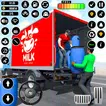 Cow Milk Delivery Truck Games APK