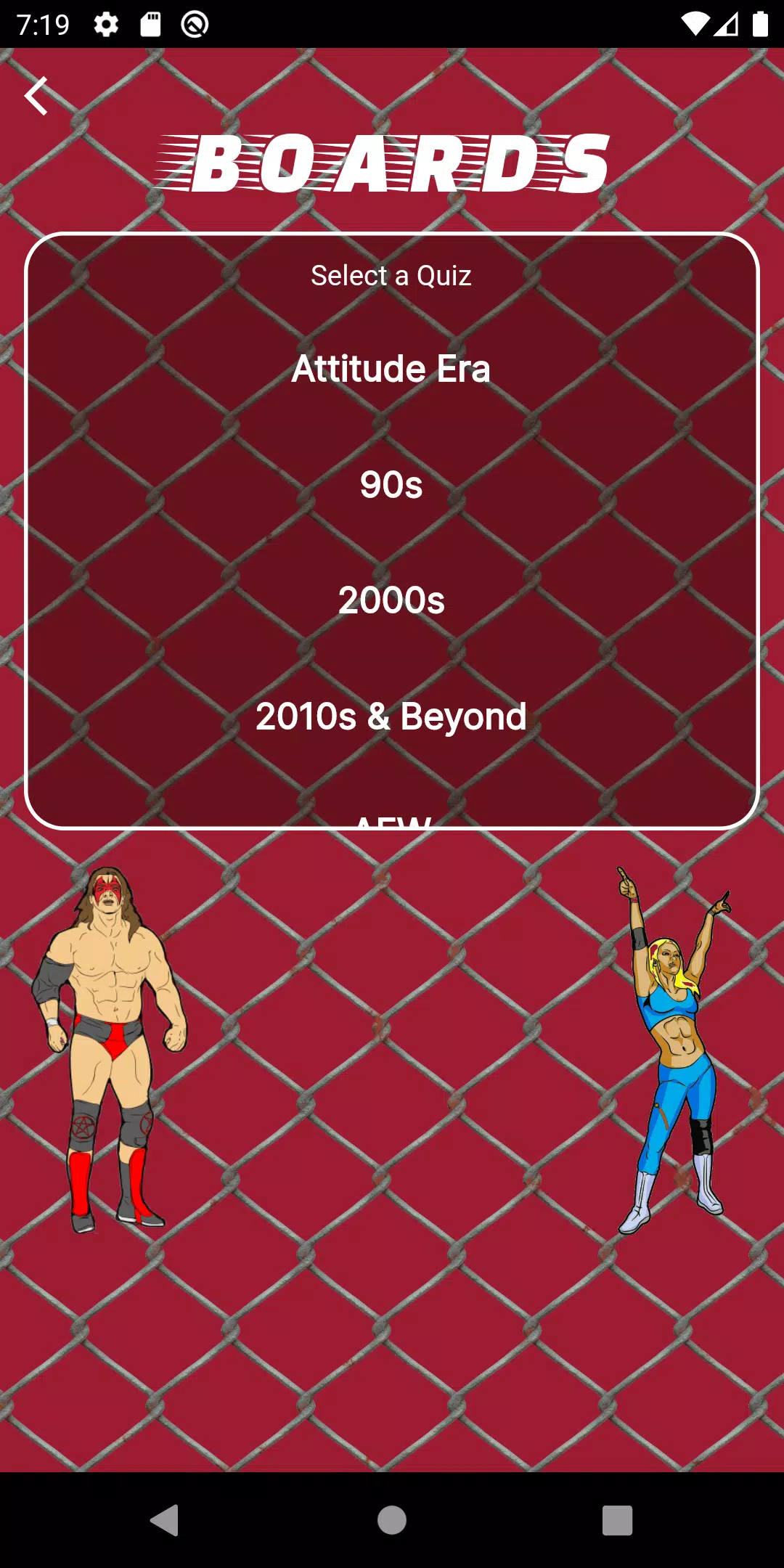 World Wrestling Trivia  Screenshot 5