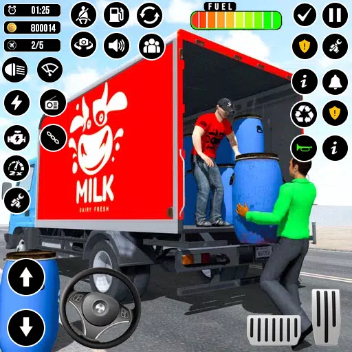 Cow Milk Delivery Truck Games  Screenshot 6