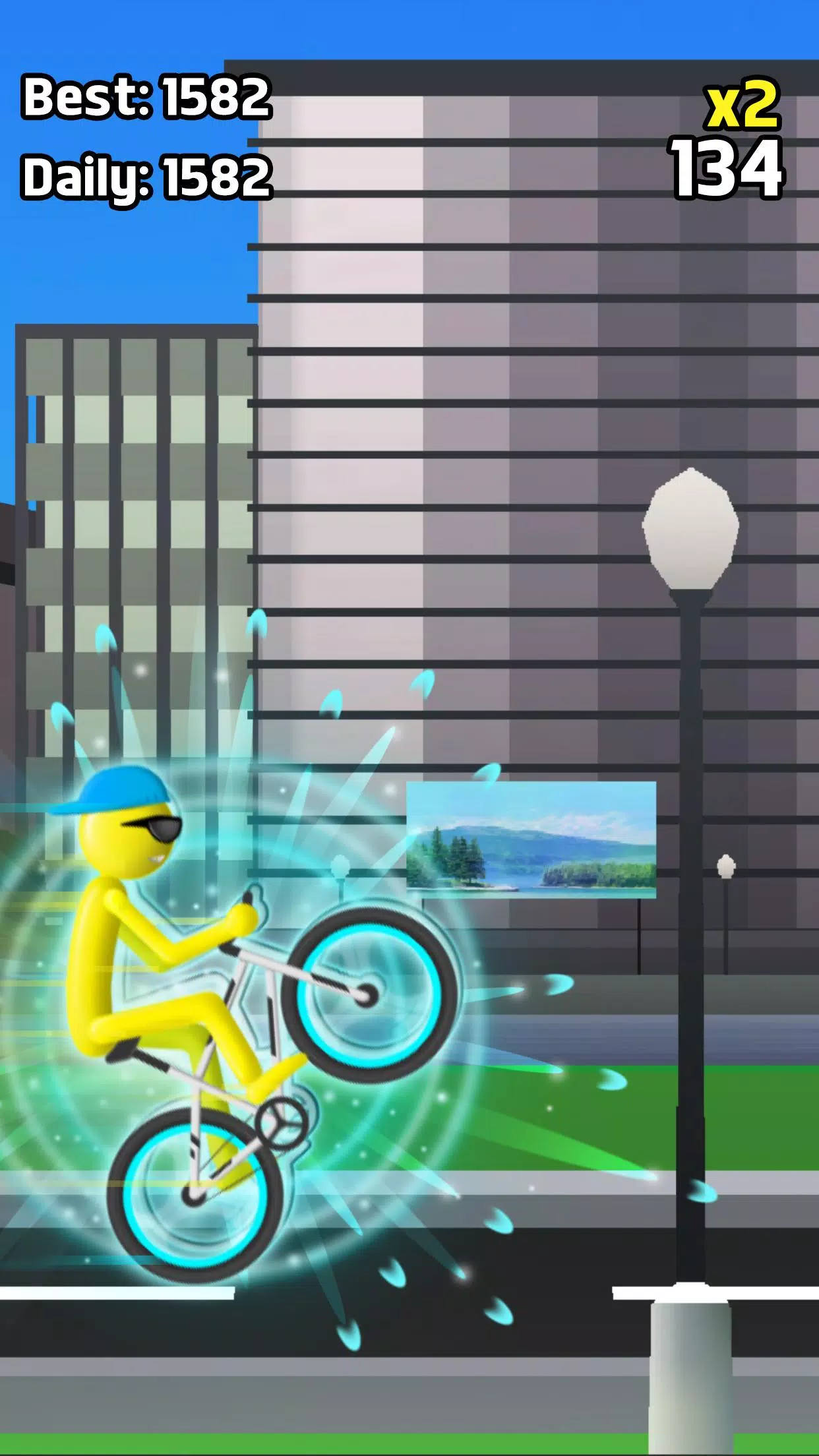 Stickman Bike Wheelie  Screenshot 4