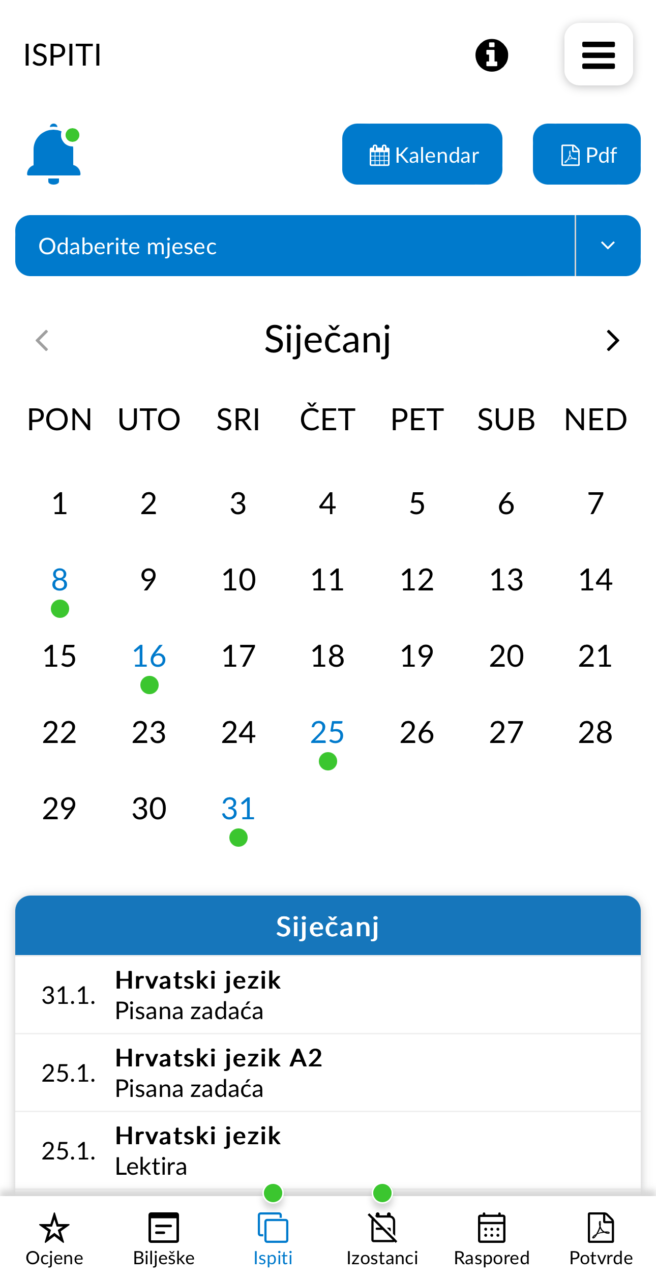 e-Dnevnik  Screenshot 7