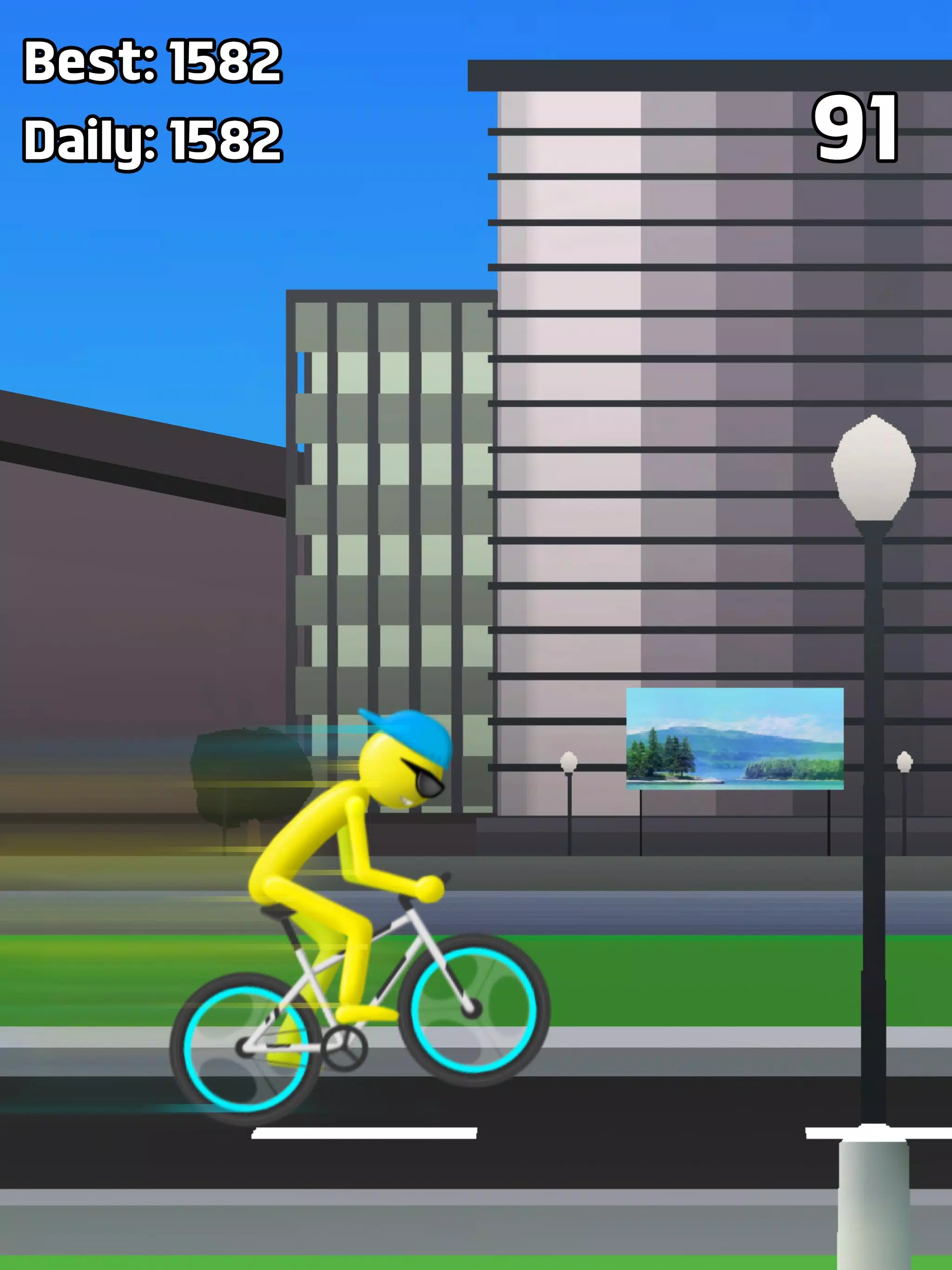 Stickman Bike Wheelie  Screenshot 7