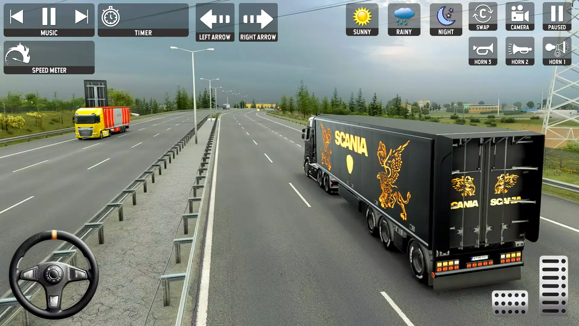 City Truck Driving: Truck Game  Screenshot 4
