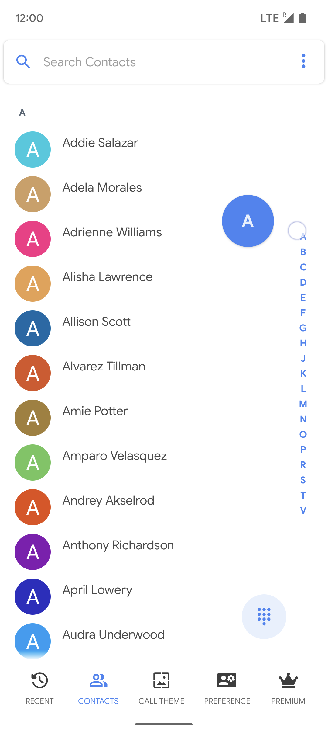 ColorCall - Color Phone Dialer  Screenshot 2