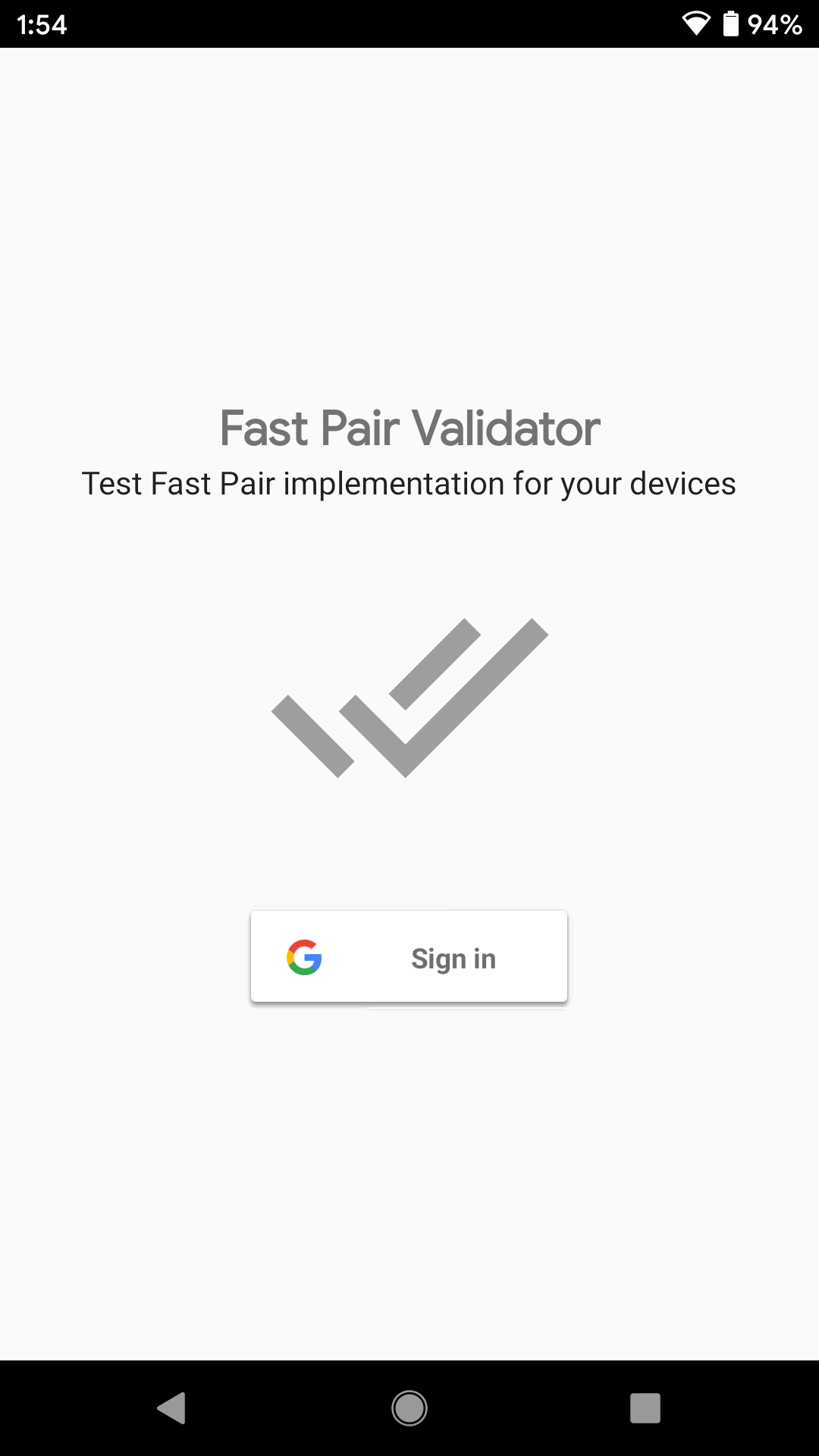 Fast Pair Validator  Screenshot 1