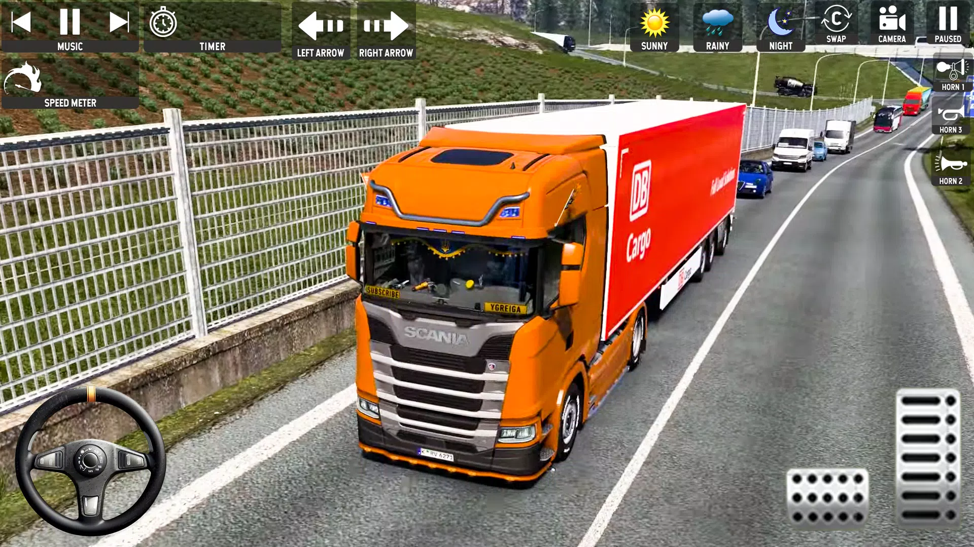 City Truck Driving: Truck Game  Screenshot 3