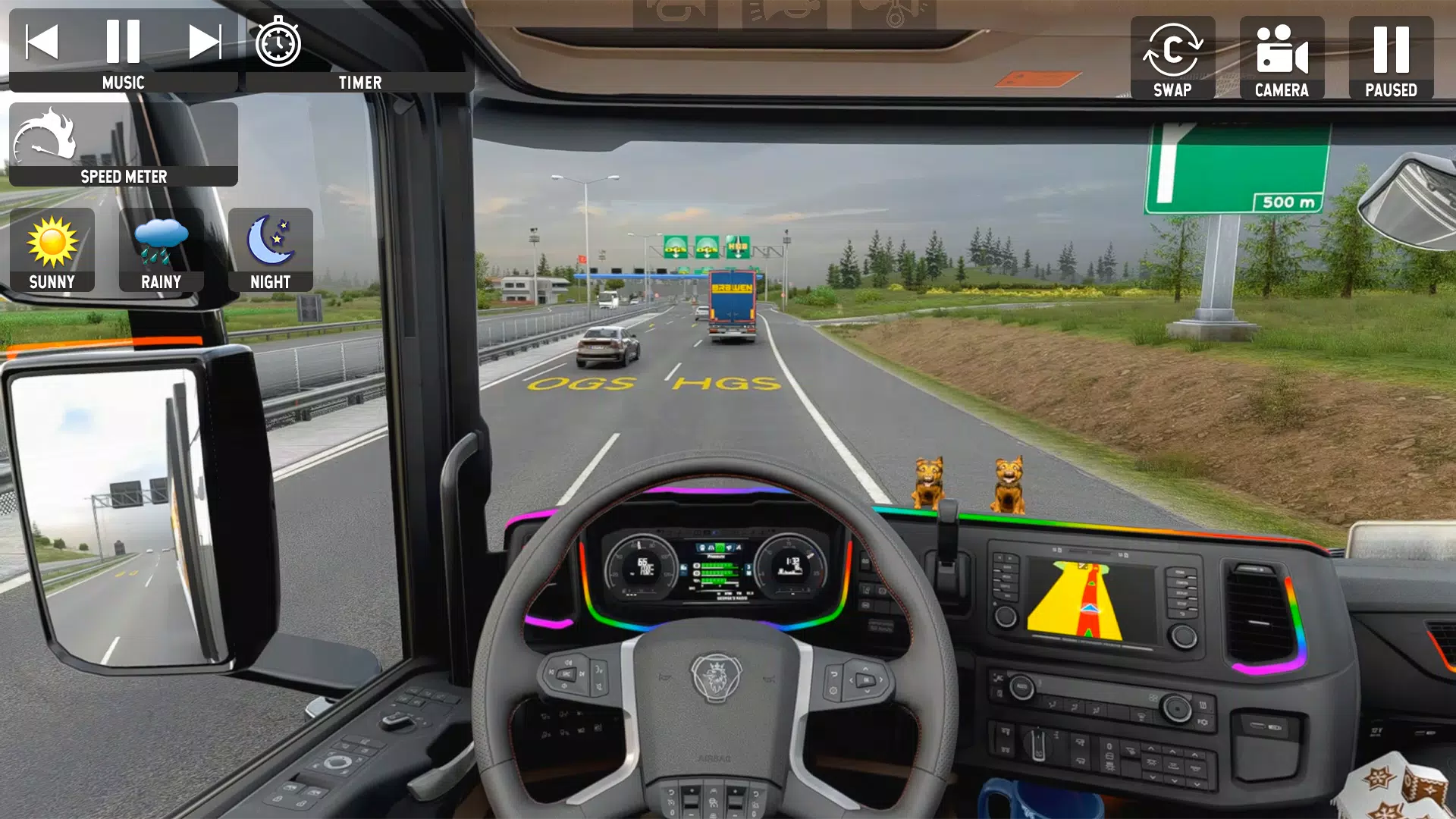 City Truck Driving: Truck Game  Screenshot 2