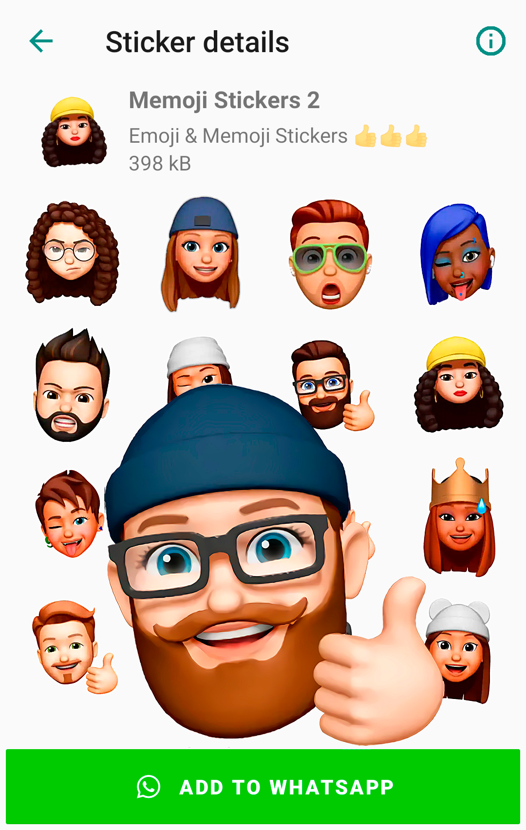Emoji & Memoji Stickers  Screenshot 6