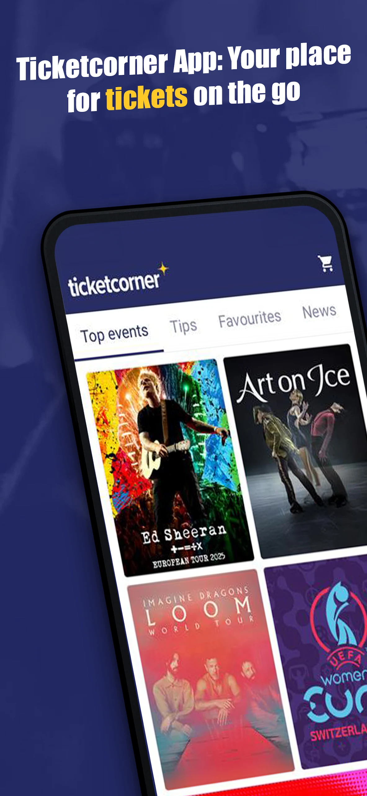 Ticketcorner  Screenshot 1