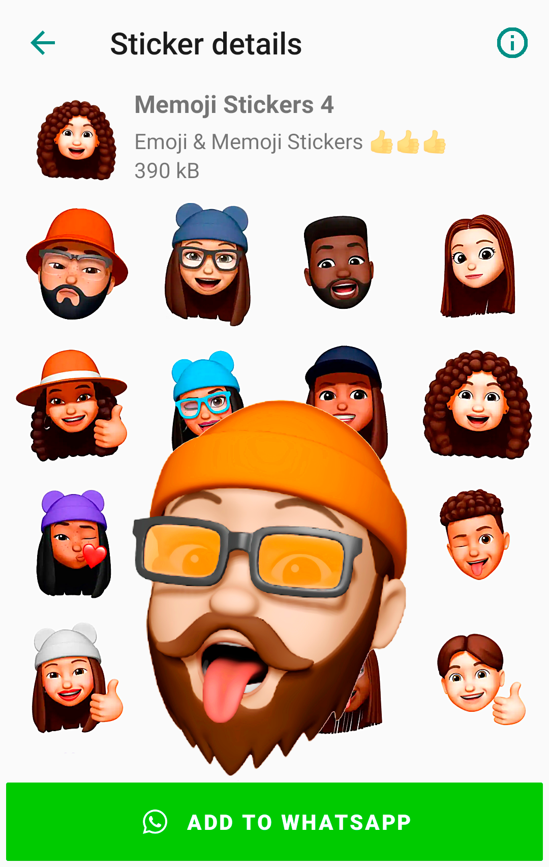 Emoji & Memoji Stickers  Screenshot 1