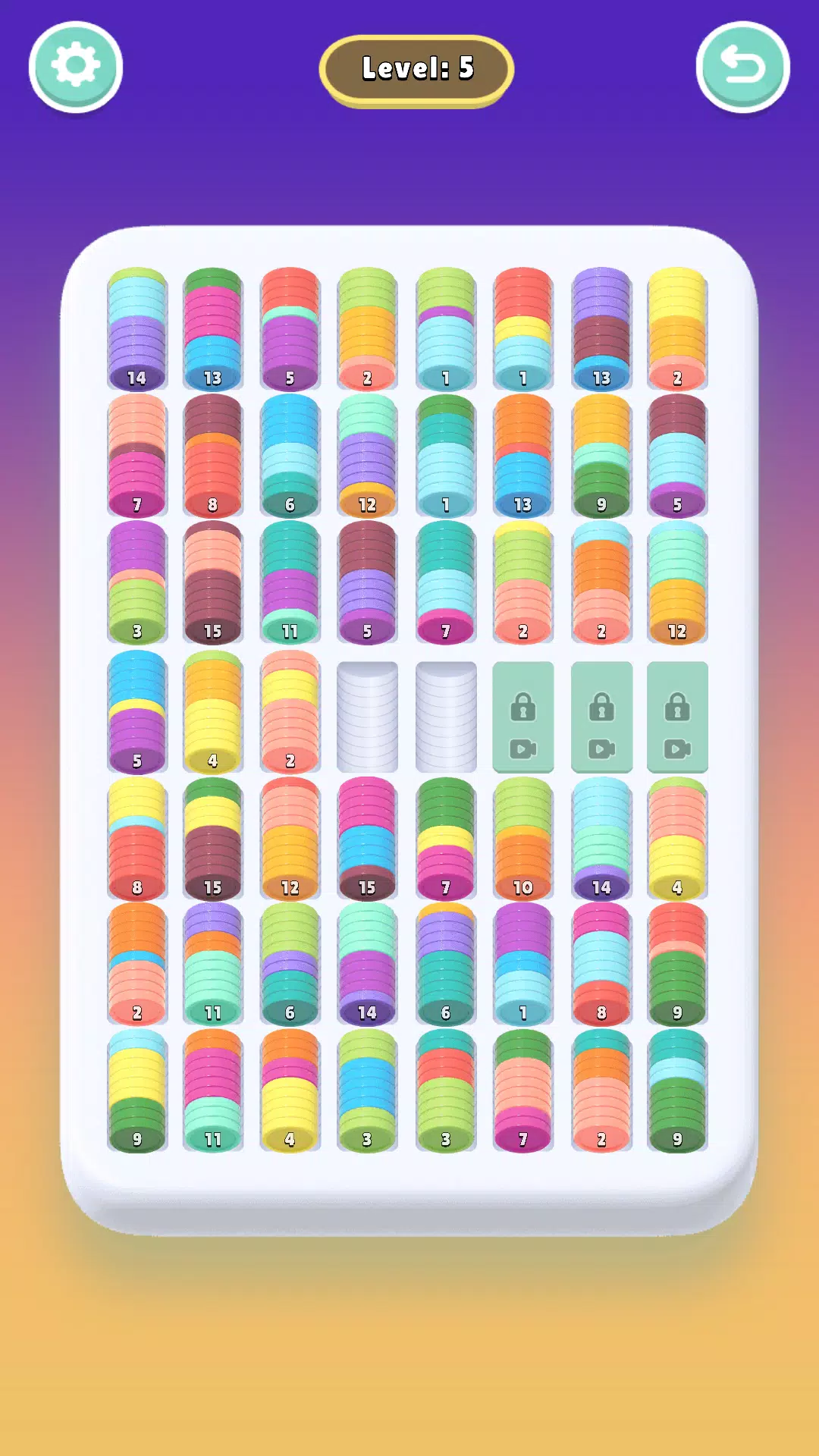 Coin Sort Puzzle - Color Game  Screenshot 3