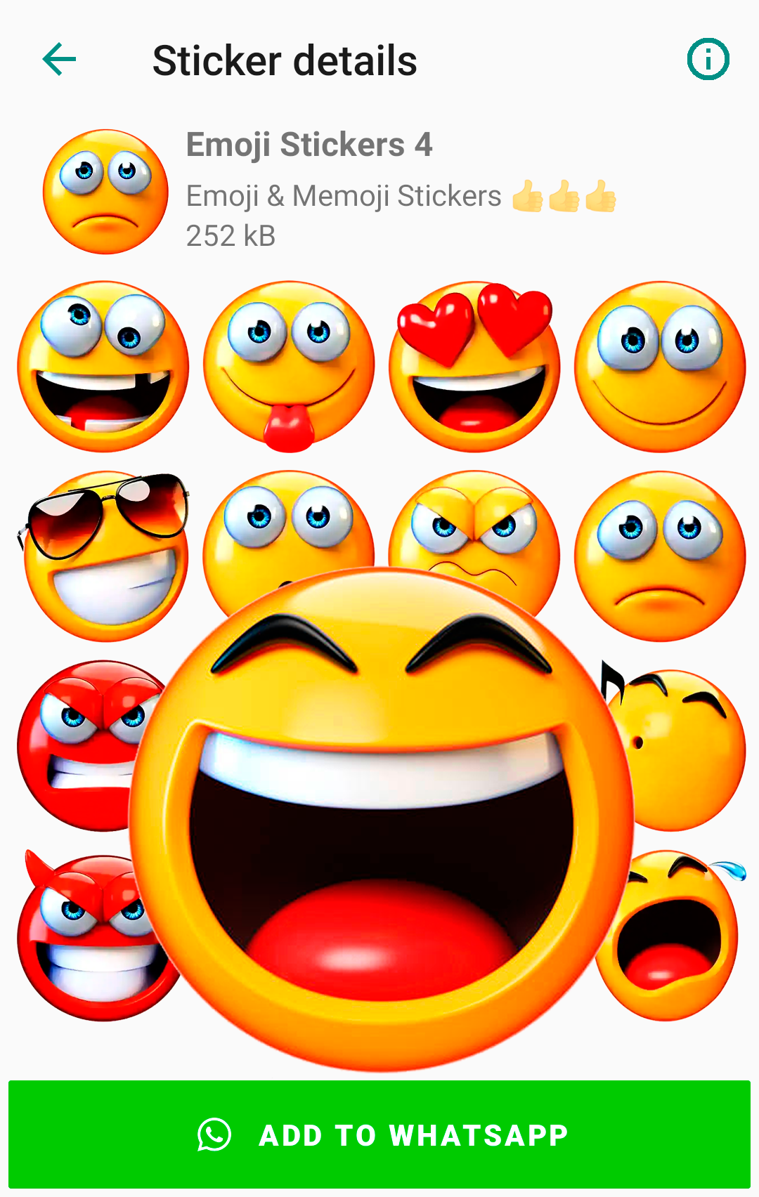 Emoji & Memoji Stickers  Screenshot 2