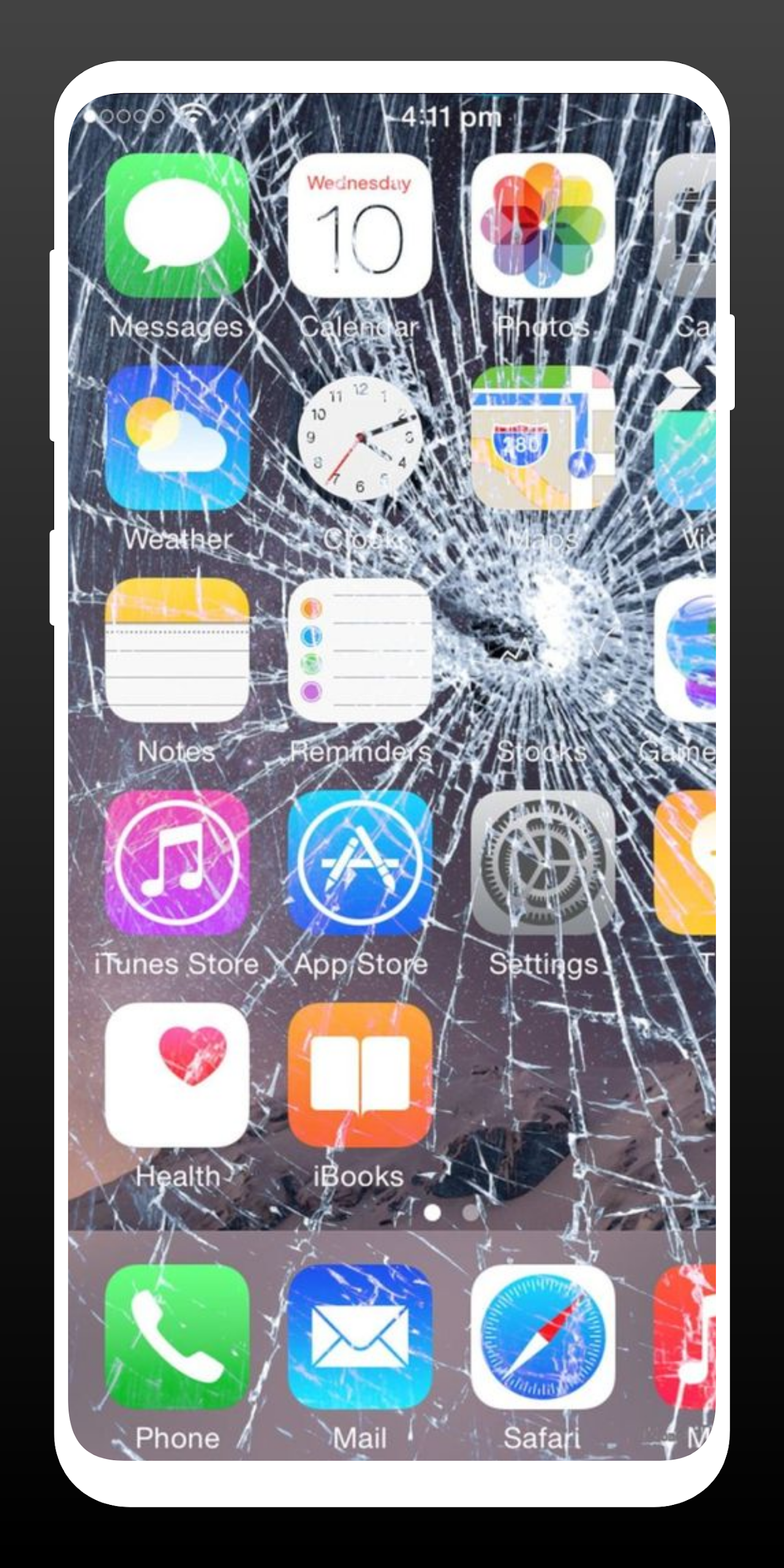 Prank Broken Screen Wallpaper  Screenshot 1