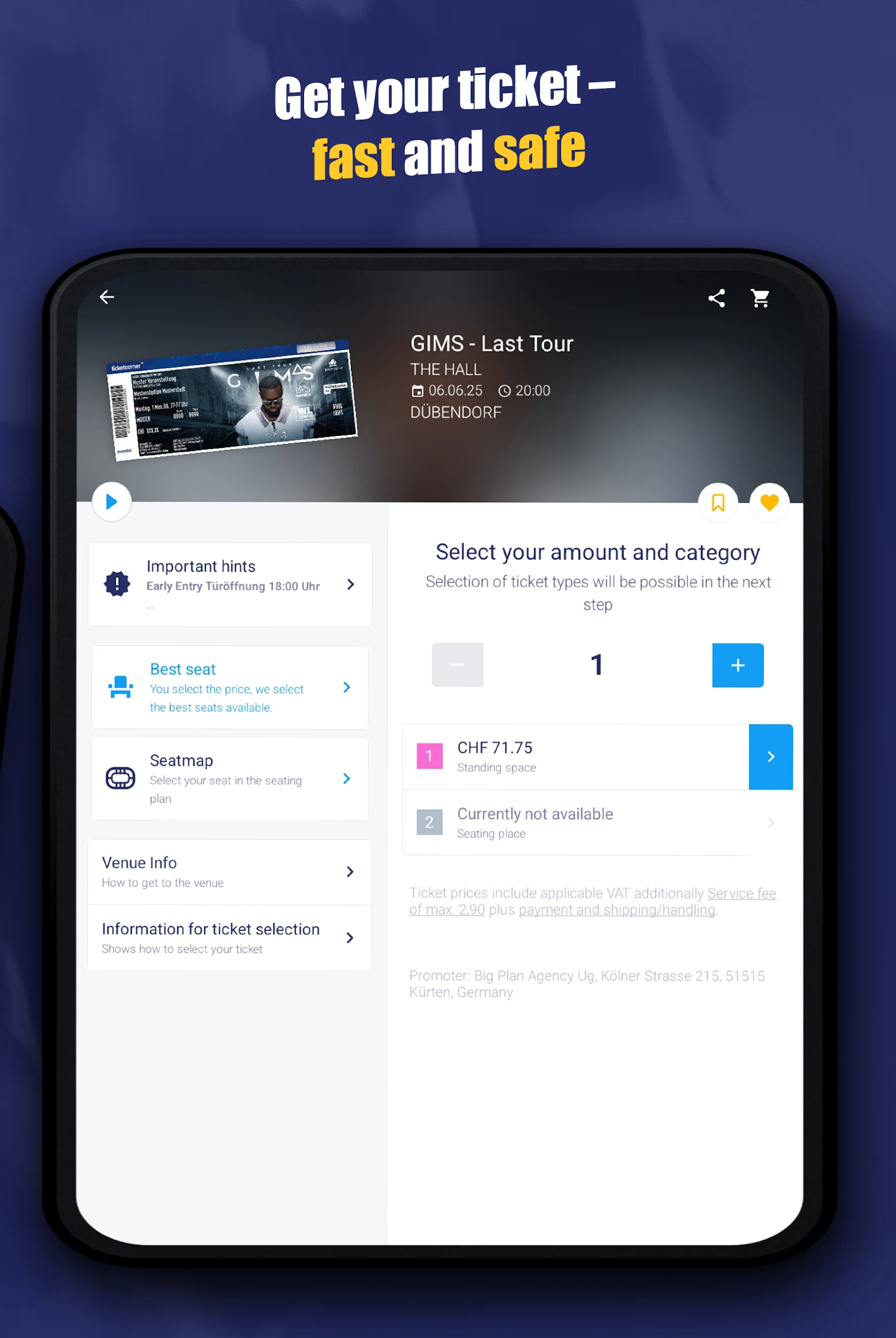 Ticketcorner  Screenshot 11