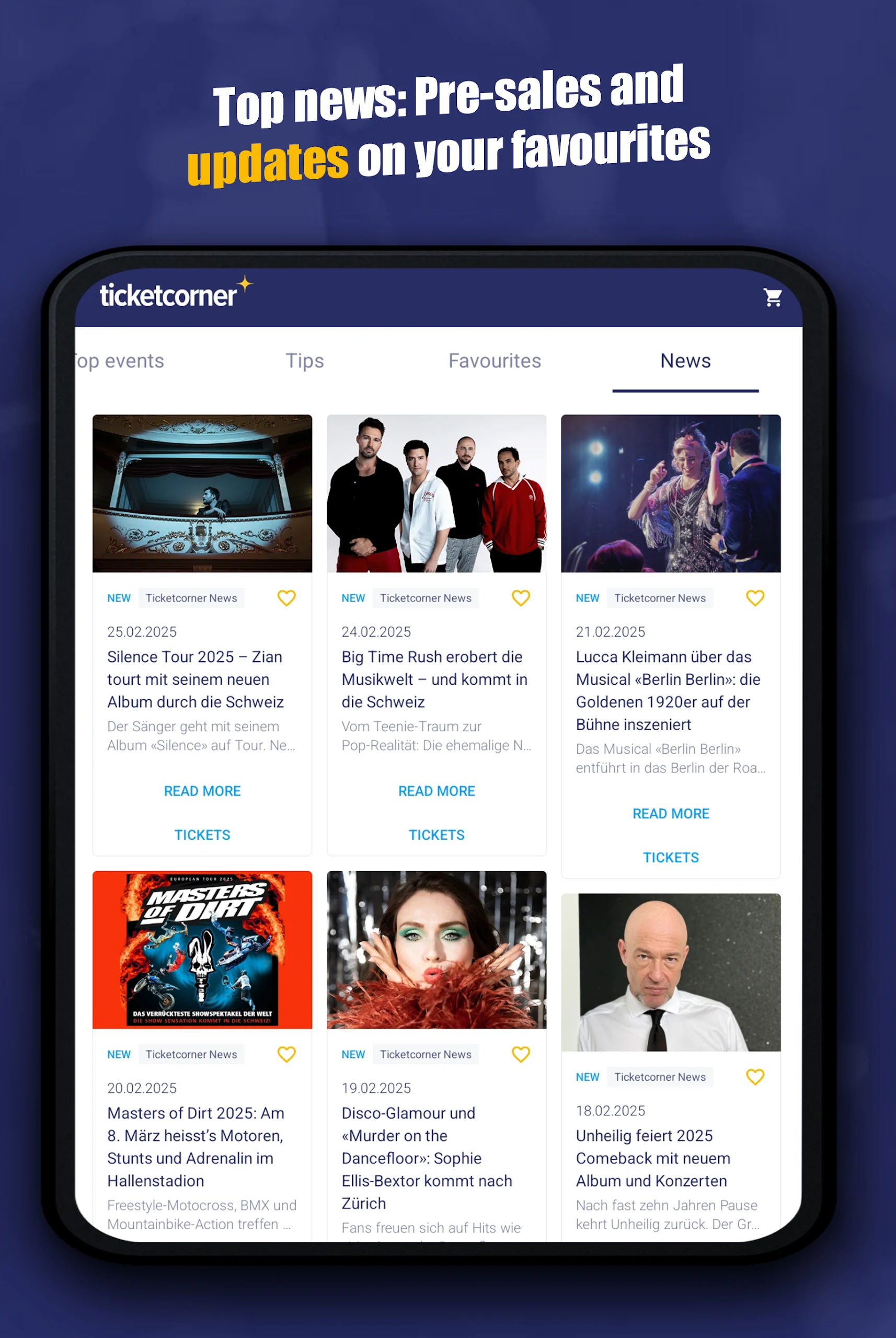 Ticketcorner  Screenshot 16