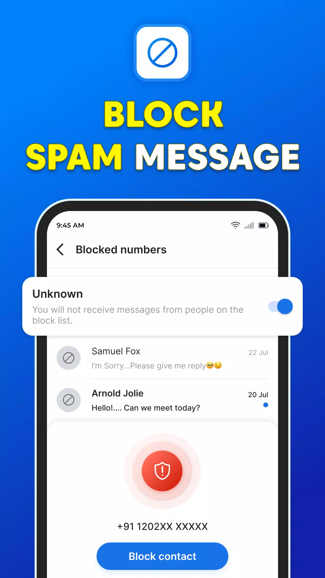 Messages: SMS Text Messenger  Screenshot 6