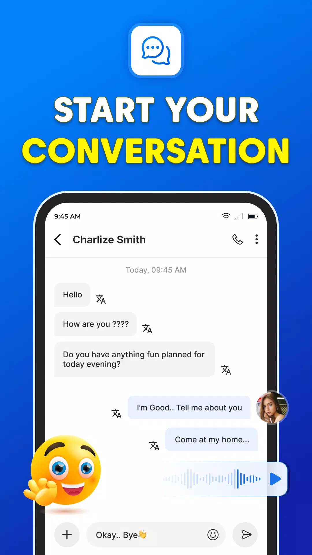 Messages: SMS Text Messenger  Screenshot 3