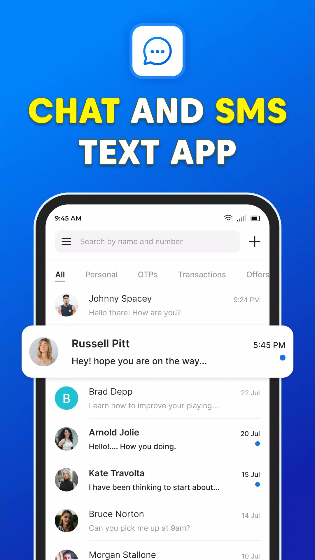 Messages: SMS Text Messenger  Screenshot 2