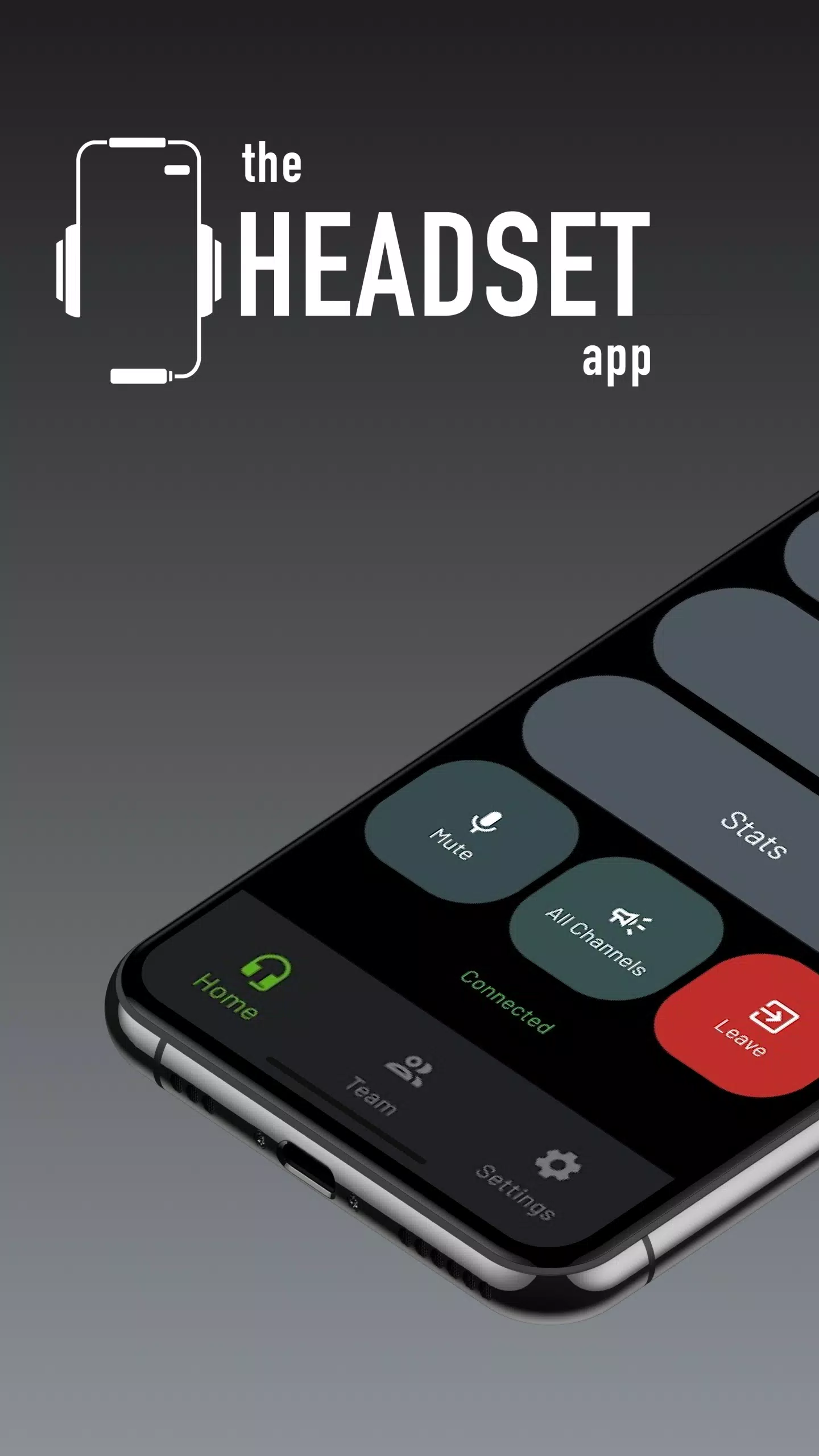 The Headset App  Screenshot 1