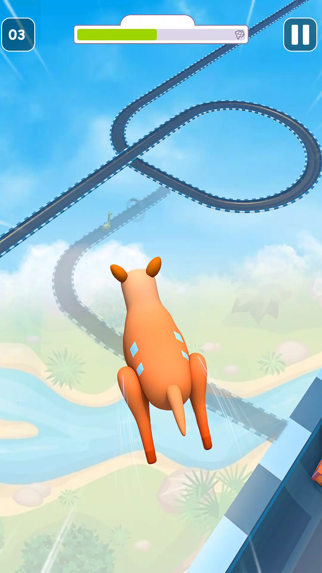 Skyzoo Animal Running Games 3D Screenshot 7