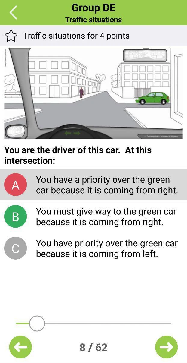Driving school tests (CZ)  Screenshot 4