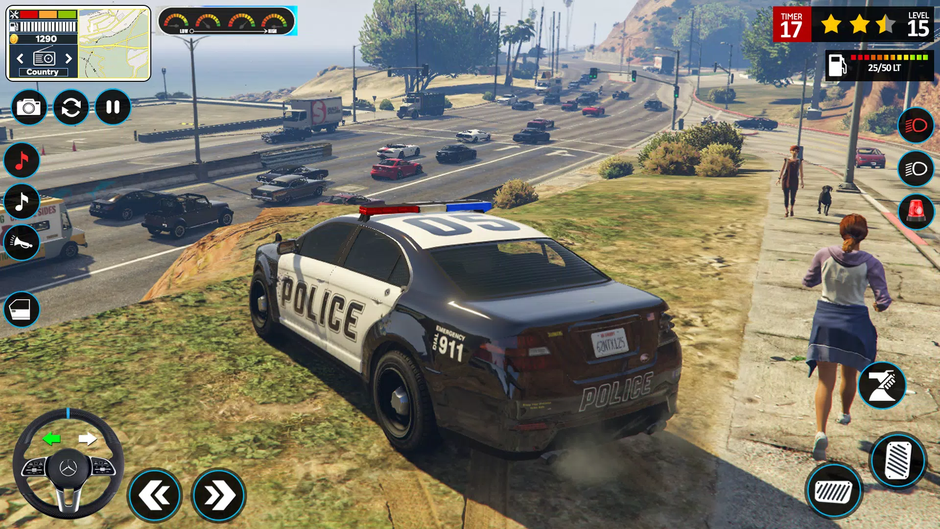 US Police Car Driving 3D  Screenshot 1