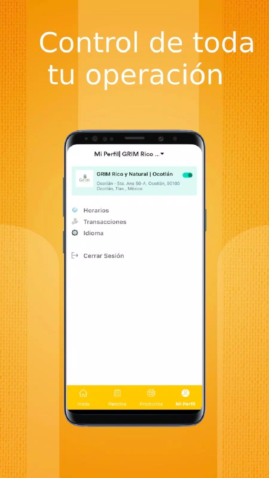 SABROSÓN Negocios  Screenshot 1