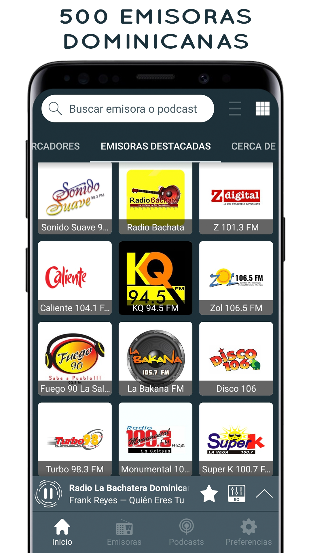 Emisoras Dominicanas: FM Radio  Screenshot 1