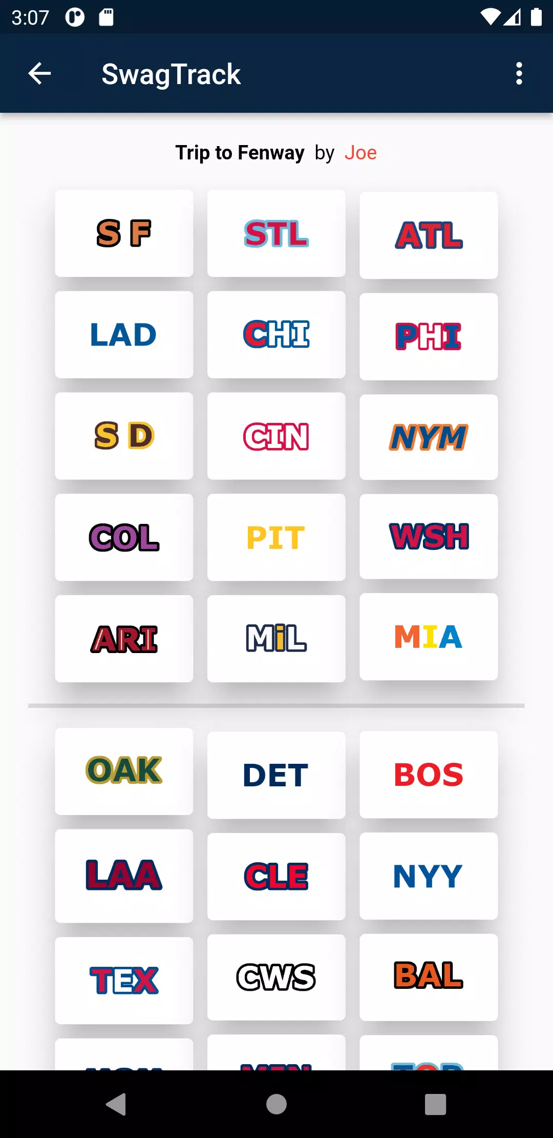 SwagTrack Screenshot 3