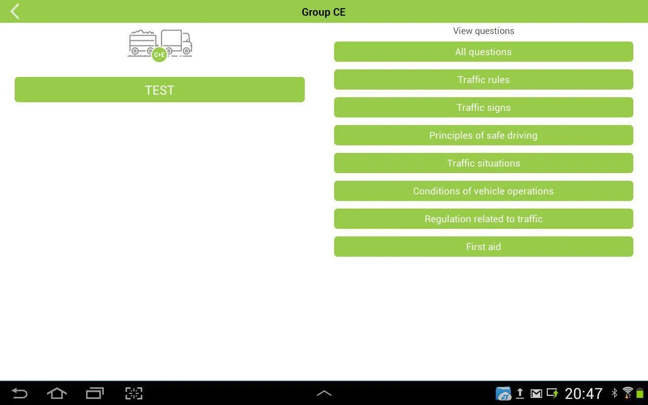 Driving school tests (CZ)  Screenshot 9
