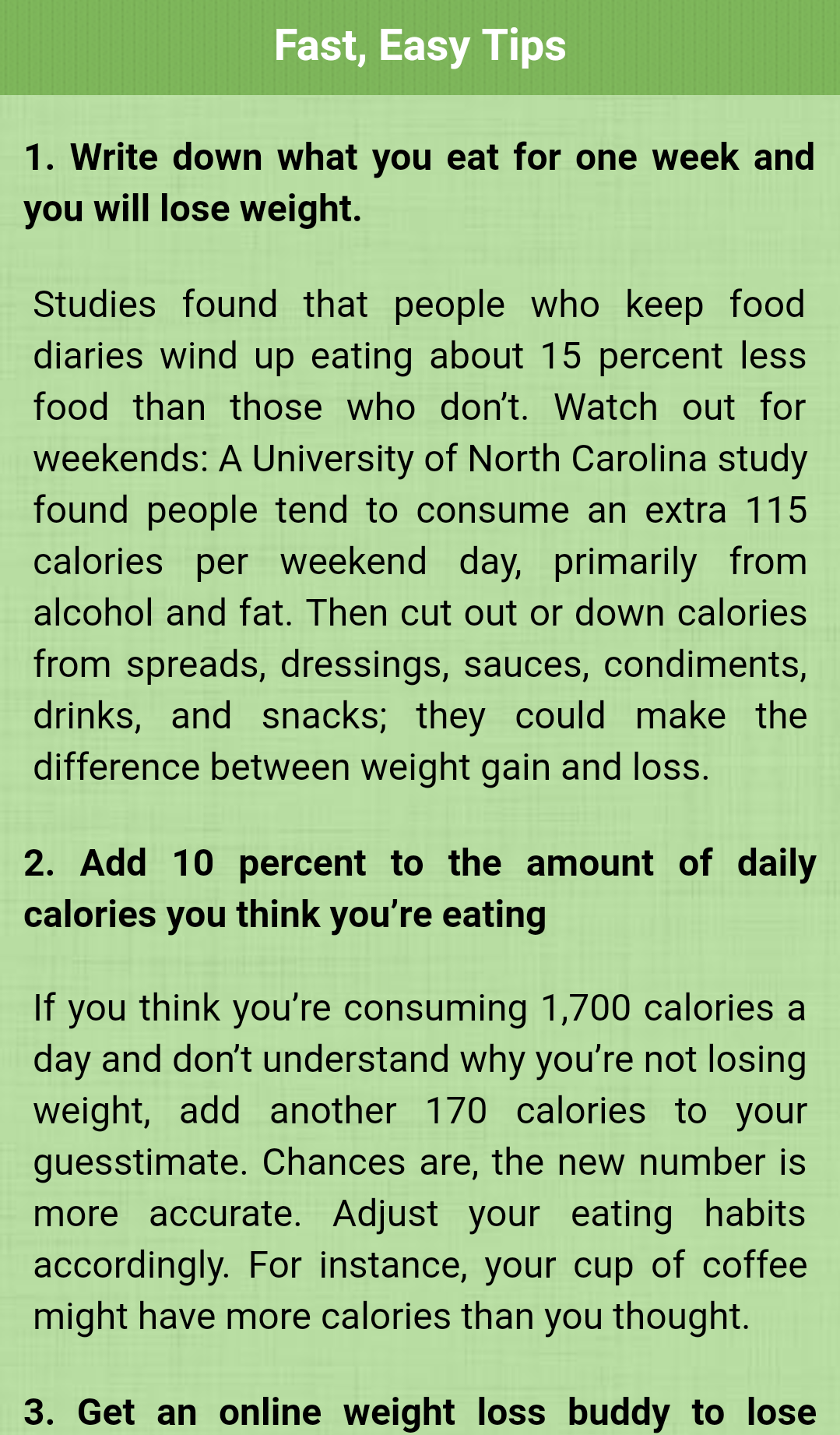 Weight Loss Juice Screenshot 5