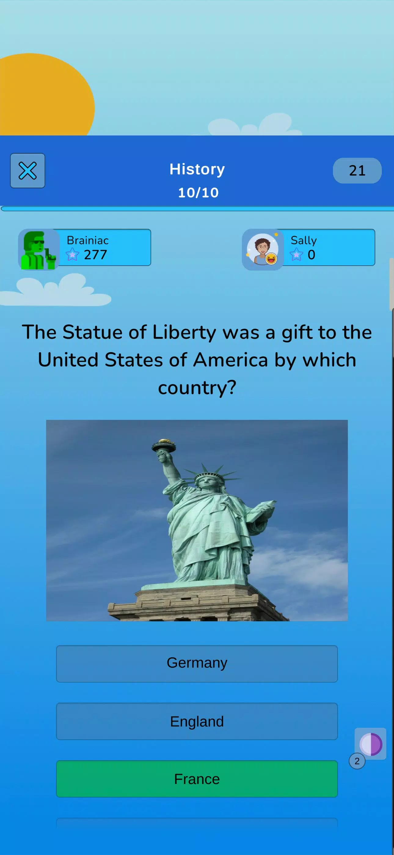 United States Knowledge Quiz  Screenshot 2