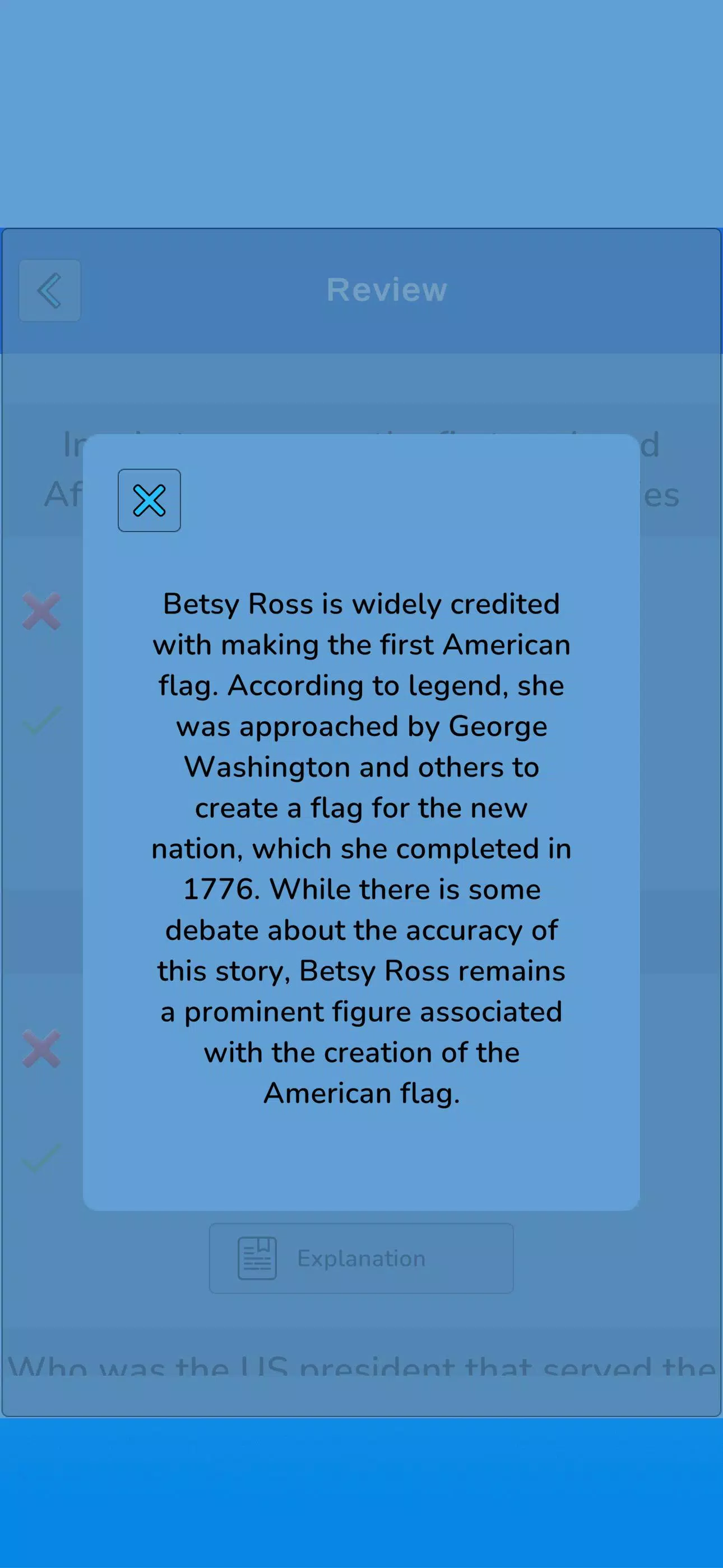 United States Knowledge Quiz  Screenshot 7