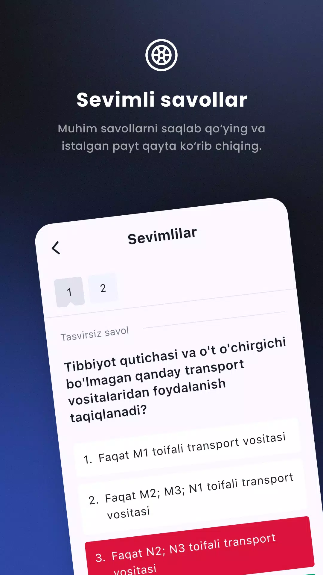 Yo'l harakati qoidalari 2025 Screenshot 4