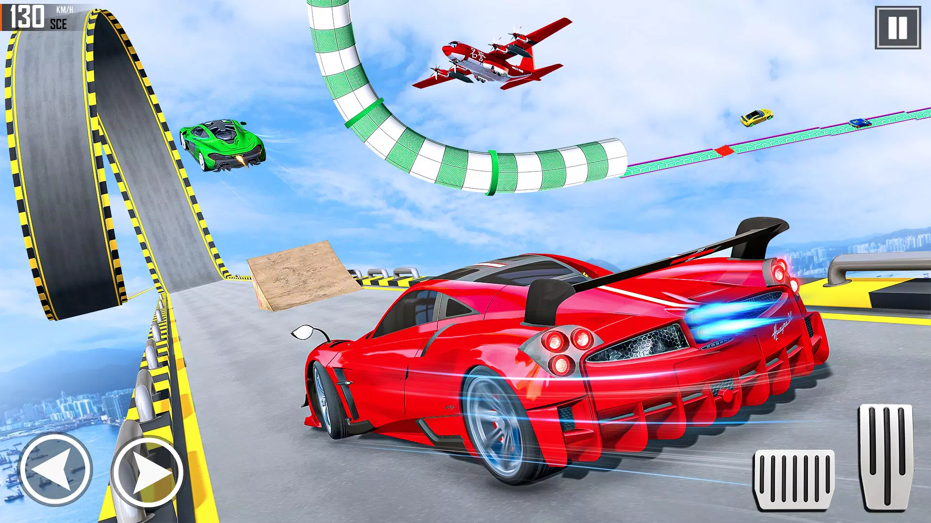 Stunt Car Driving Crazy Car 3D Screenshot 8