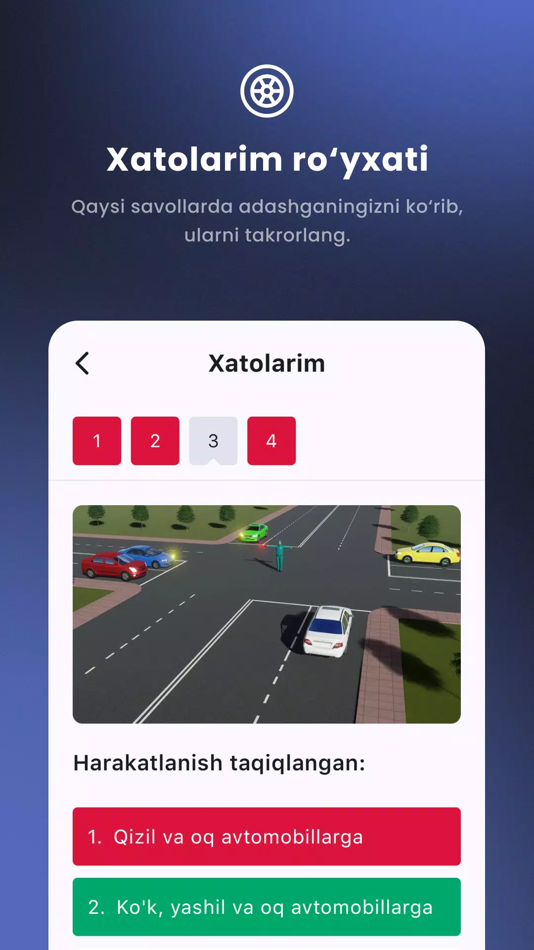 Yo'l harakati qoidalari 2025 Screenshot 6