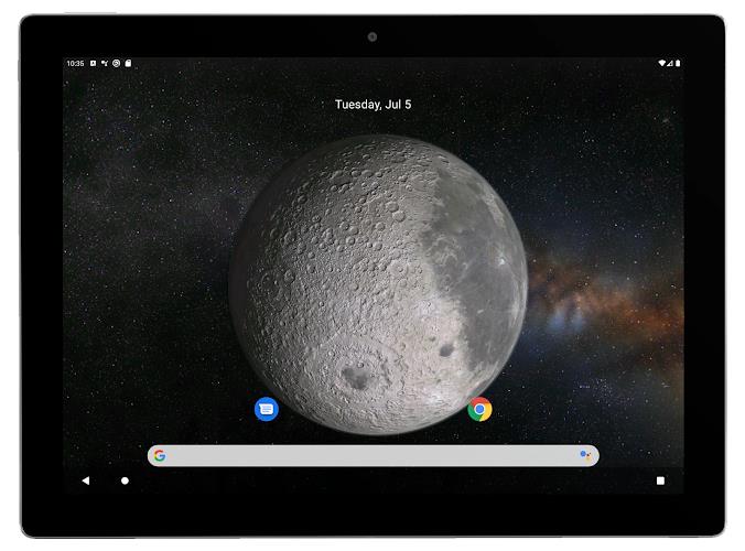 Moon 3D Live Wallpaper  Screenshot 10