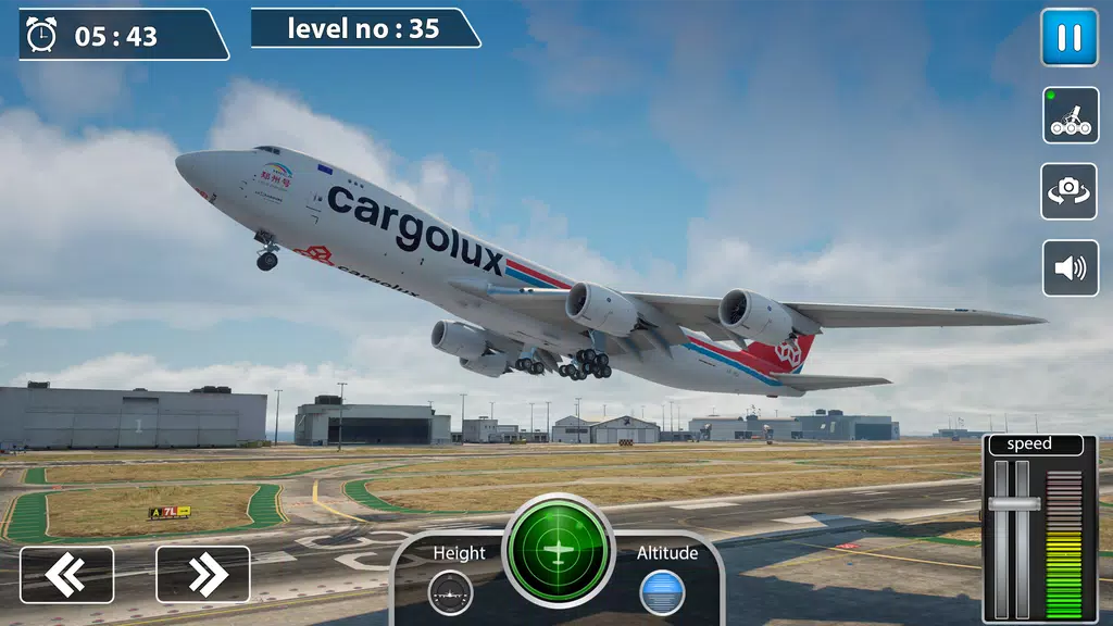 Airplane Flight 3d Simulator  Screenshot 1