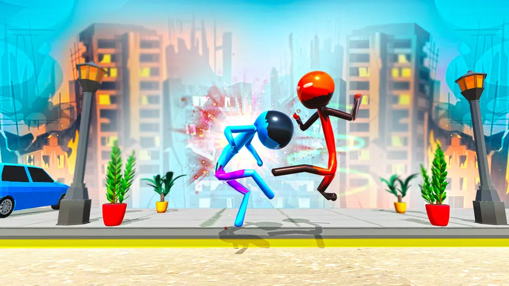 Stickman Ninja Fight: Ropehero  Screenshot 3