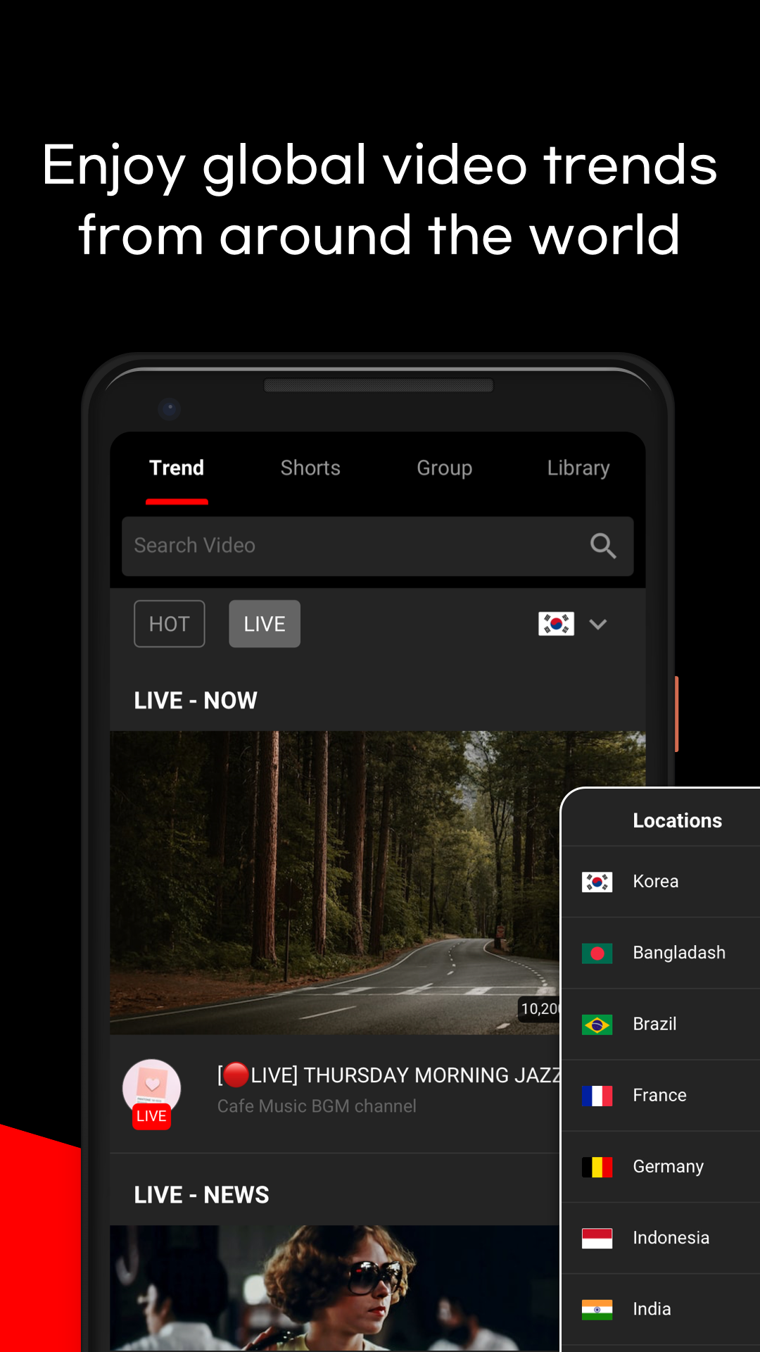 Video Stream : Trending videos Screenshot 3