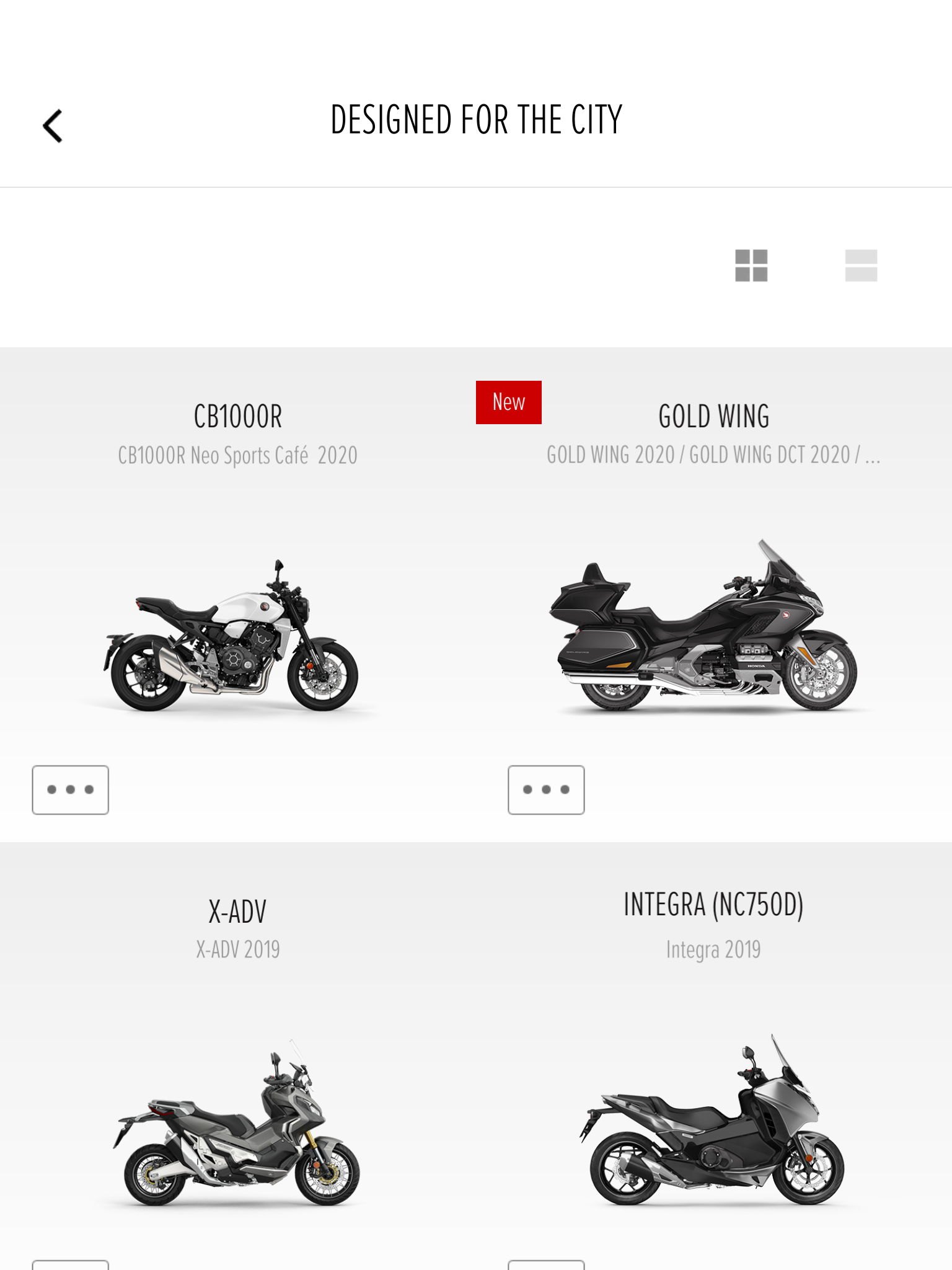 Honda Motorcycles Europe  Screenshot 9