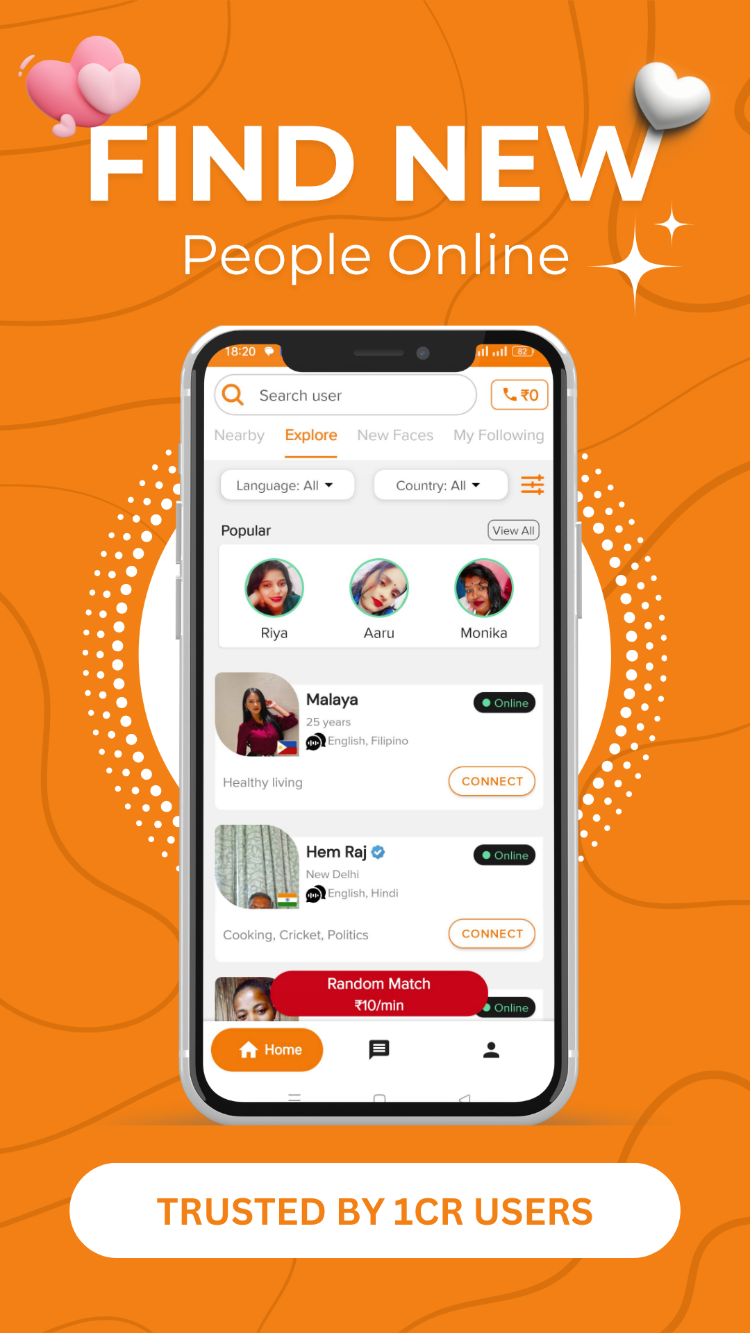 OnlineDost: Video Call Friends  Screenshot 5