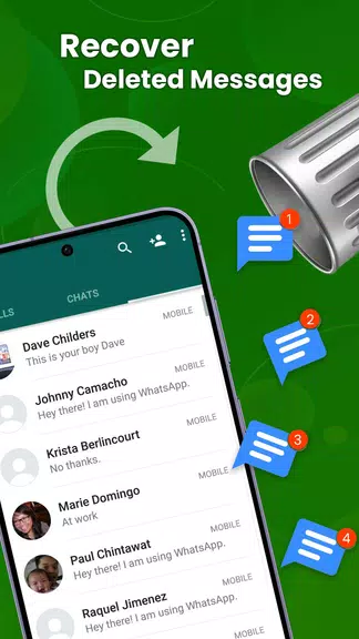 EZ Recover Deleted Messages  Screenshot 1