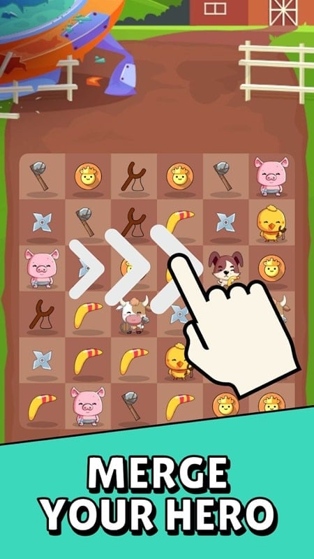 Farm vs Aliens - Merge TD  Screenshot 3