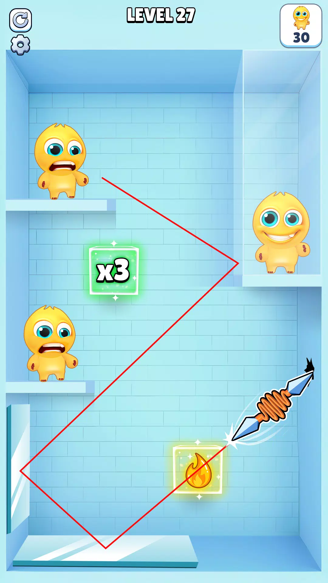 Spear Shoot : Smash & Strike  Screenshot 3