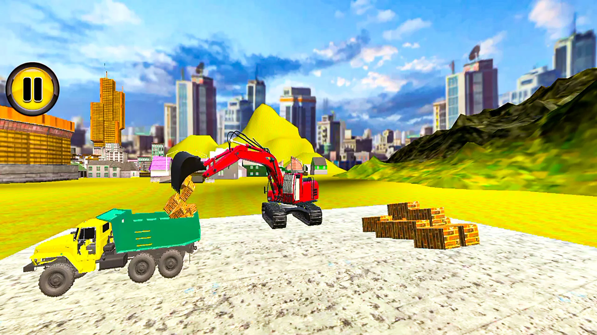JCB Backhoe Loader Driving  Screenshot 5