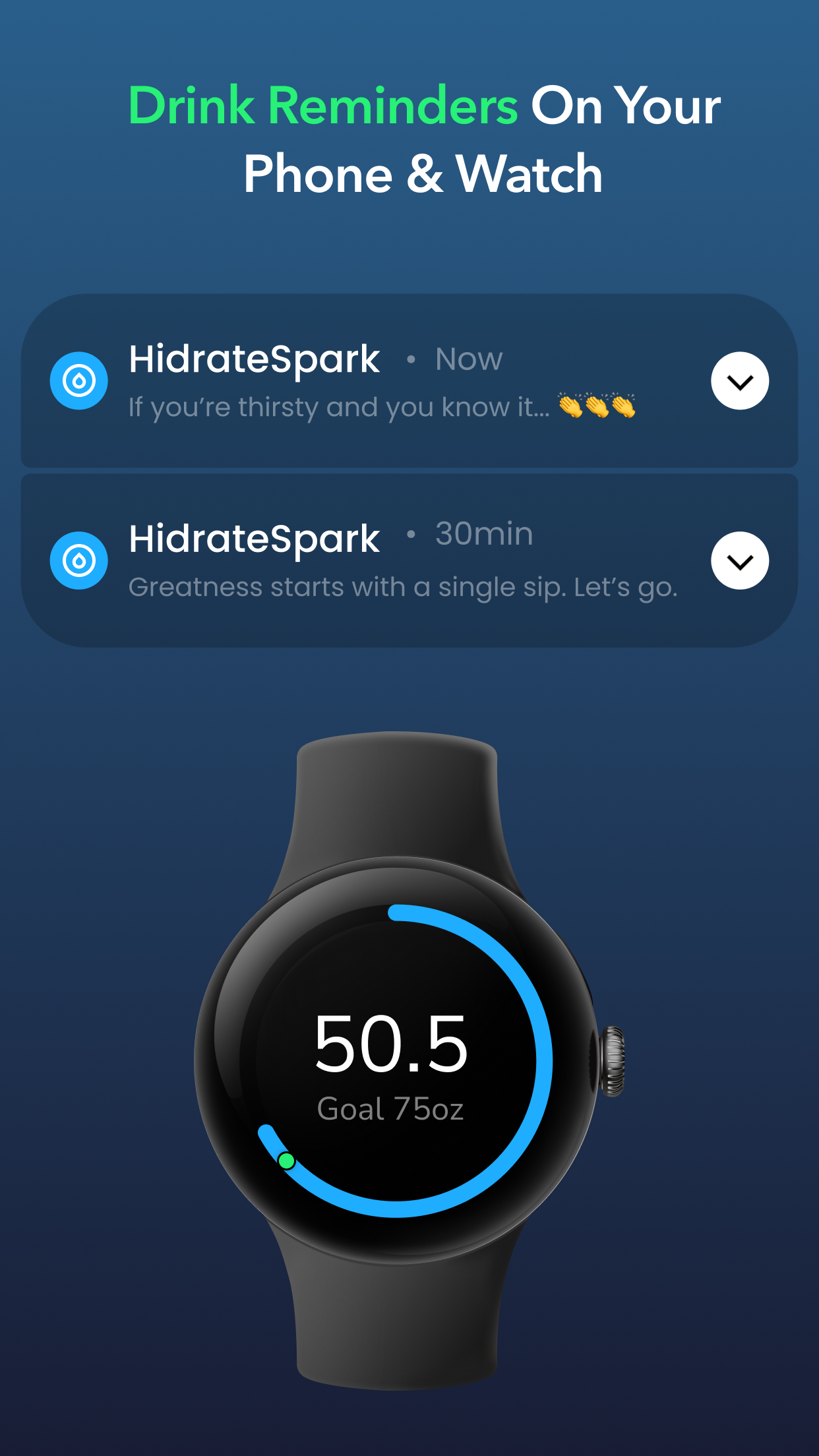 HidrateSpark Water Tracker  Screenshot 2