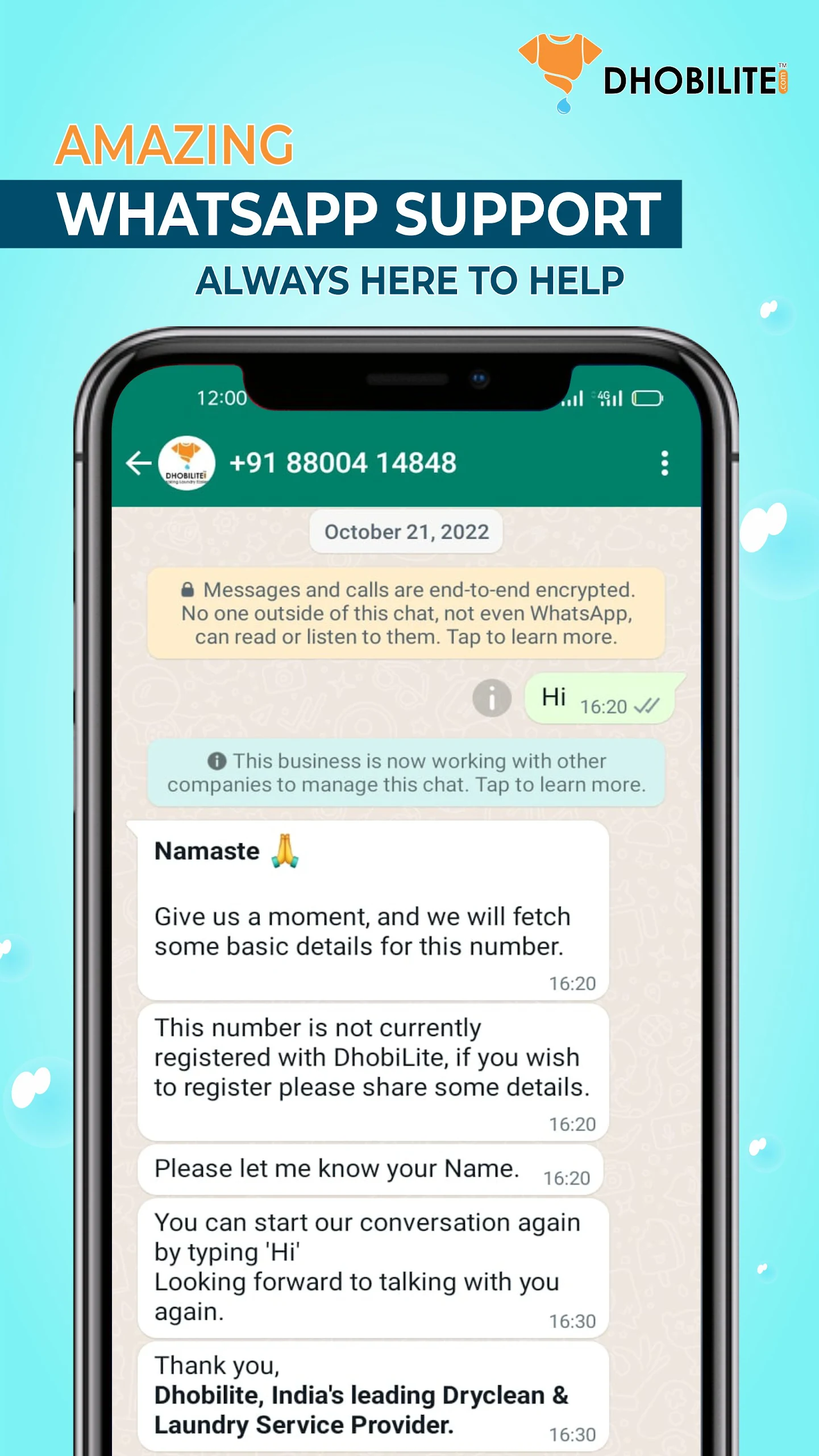 DhobiLite Dry Clean & Laundry Screenshot 7