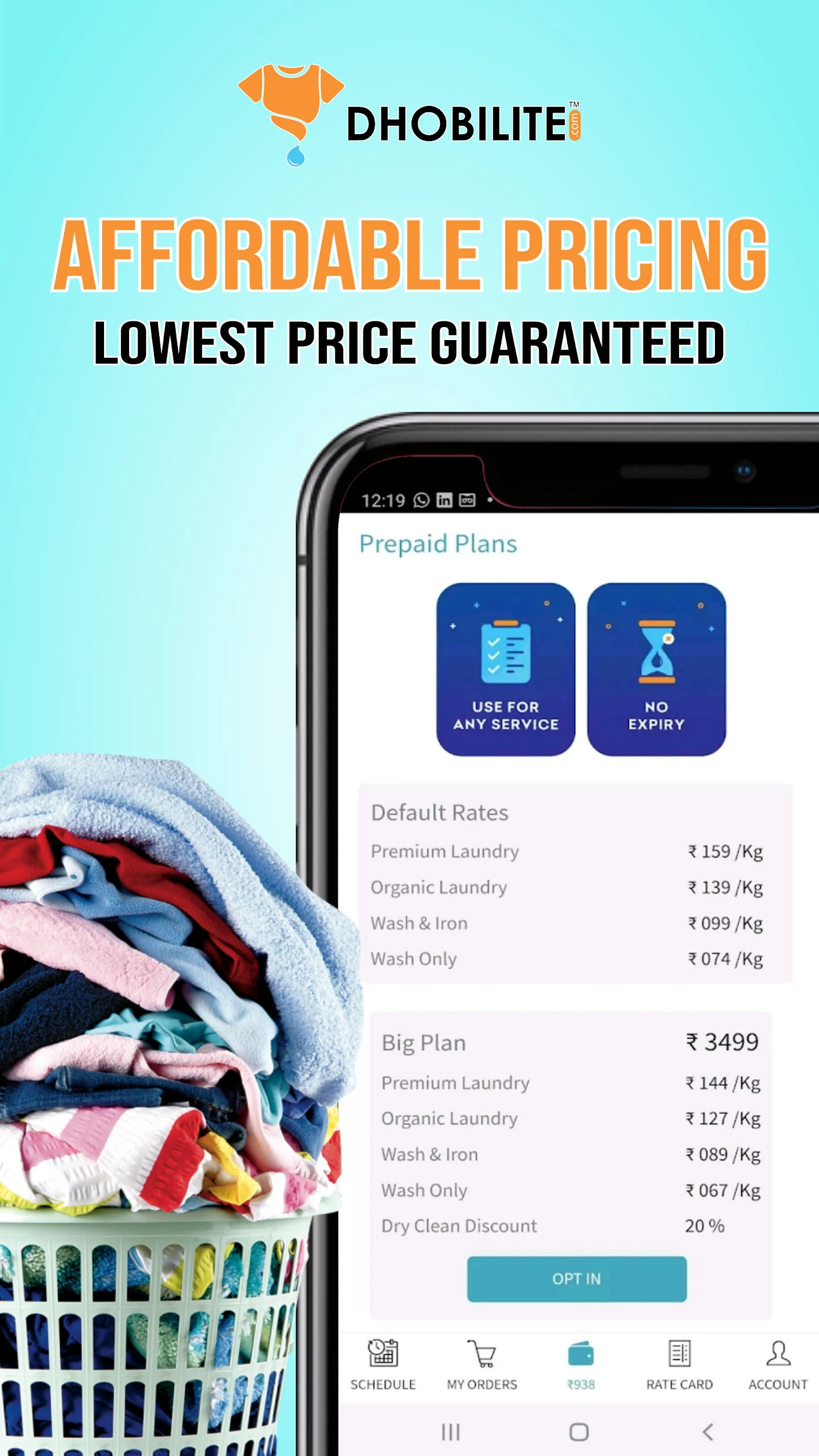DhobiLite Dry Clean & Laundry Screenshot 4