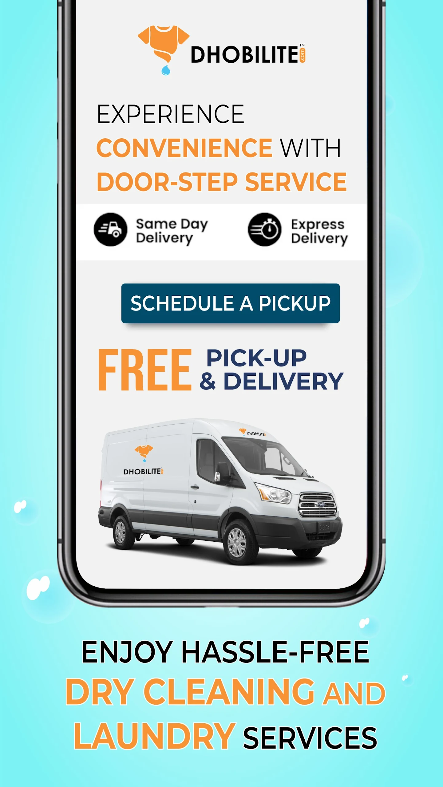 DhobiLite Dry Clean & Laundry Screenshot 5